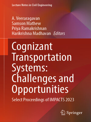 cover image of Cognizant Transportation Systems